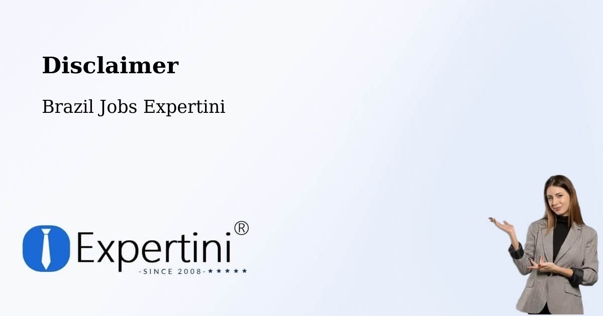 Disclaimer – Itá - Brazil Jobs Expertini